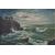 "NOTTURNO NEL GOLFO DELLA SPEZIA " - OLIO SU TELA - GIUSEPPE CASELLI (1893 - 1976)