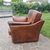 Poltrona in cuoio Roche Bobois per Hermès anni 70/80 Vintage 