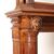 Neorenaissance-Style Fireplace with Overmantel Mirror