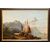 Alfred Edouard A. De Bylandt (Brussels 1829 - The Hague 1890), At the landing stage - View of Lake Maggiore