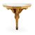 Hanging console in carved and gilded wood with neoclassical motifs, late 18th century