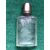 Bottiglietta da liquore da ‘viaggio’ in cristallo trasparente molato con scena di Gallo cedrone.Boemia.