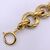 CHANEL Bracciale Vintage in Metallo Col. Oro Matelasse