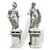  Grandi Sculture di Antichi Guerrieri in Marmo Bianco