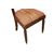 Set of 4 French Empire style chairs with richly carved backrests