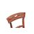Set of 4 French Empire style chairs with richly carved backrests