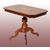 1800s Italian Sorrento table with a stunning inlay depicting a man driving a horse-drawn chariot.
