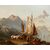 Alfred Edouard A. De Bylandt (Brussels 1829 - The Hague 1890), At the landing stage - View of Lake Maggiore
