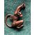Piccolo bronzetto raffigurante scimmia.Austria.