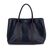 HERMES Borsa Shopper in Tela Col. Marrone Garden Party M