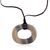 HERMES Collana in Col. Marrone Isthme