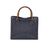 GUCCI Borsa Shopper Vintage in Pelle Col. Grigio Diana Bamboo M
