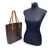 LOUIS VUITTON Borsa Shopper Vintage in Tela Col. Marrone Vavin M
