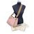 FENDI Borsa a Mano in Pelle Col. Rosa Peekaboo X-Lite M