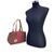 FENDI Borsa a Mano in Tela Col. Rosa FF M
