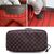 LOUIS VUITTON Borsa Shopper in Tela Col. Marrone Neverfull M