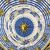 HERMES Foulard Vintage in Seta Col. Blu Carre 90