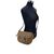 PIERRE BALMAIN Borsa a Tracolla Vintage in Tela Col. Marrone M