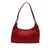 PRADA Borsa Hobo in Tela Col. Rosso Tessuto M