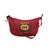 GUCCI Borsa a Tracolla in Pelle Col. Rosso Hobo M