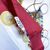 HERMES Foulard Vintage in Seta Col. Rosso Carre 90