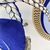 HERMES Foulard Vintage in Seta Col. Blu Carre 90