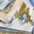 HERMES Foulard Vintage in Seta Col. Blu Carre 90