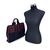 HERMES Borsa Shopper Vintage in Cotone Col. Nero Fourre-Tout M