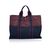 HERMES Borsa Shopper Vintage in Cotone Col. Nero Fourre-Tout M