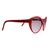 YVES SAINT LAURENT Occhiali da Sole Vintage in Acetato Col. Rosso