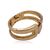 CHRISTIAN DIOR Bracciale Vintage in Pelle Col. Oro