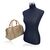 CELINE Borsa a Mano Vintage in Tela Col. Beige Macadam M
