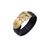 GUCCI Bracciale Vintage in Metallo Col. Marrone