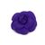 CHANEL Spilla Vintage in Tela Col. Viola Camelia
