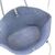 LOUIS VUITTON Borsa Shopper in Pelle Col. Blu Neverfull M