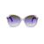 YVES SAINT LAURENT Occhiali da Sole Vintage in Acetato Col. Bianco