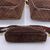 GUCCI Borsa a Tracolla Vintage in Camoscio Col. Marrone Ophidia M