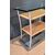 Mobile Bar in Steel with Wicker by Toni Cordero, 1980s - 80 x 40 H 90 cm ITALY