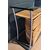 Mobile Bar in Steel with Wicker by Toni Cordero, 1980s