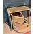 Mobile Bar in Steel with Wicker by Toni Cordero, 1980s