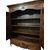 Armadio Bretone francese di fine 1700 in legno di rovere