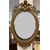 Specchiera lombarda ovale legno intagliato dorato. Primi 800. 155 x 98