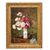 DIPINTI ANTICHI DI FIORI, NATURE MORTE CON PEONIE E LIBRI, OLIO SU TELA, EPOCA OTTOCENTO. (QF672)