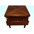 Antico tavolino da gioco stile Vittoriano del 1800 a fazzoletto