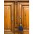 Credenza doppio corpo in noce . XVIII secolo