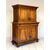 Credenza doppio corpo in noce . XVIII secolo