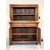 Credenza doppio corpo in noce . XVIII secolo