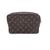 LOUIS VUITTON Pochette Vintage in Tela Col. Marrone Trousse de Toilette S