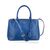PRADA Borsa Shopper in Pelle Col. Blu Galleria M