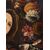 Ghirlanda di fiori con ritratto della Vergine